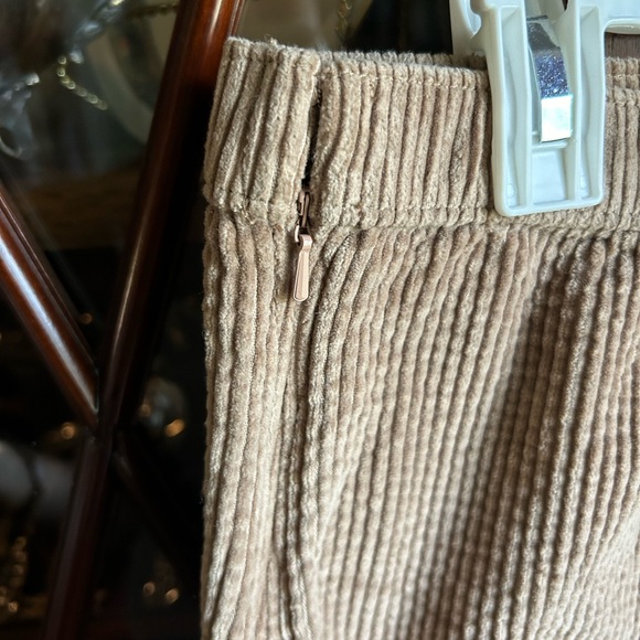 Aerie Ribbed Brown Mini Skirt - Picture 3 of 4